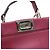 Fendi Micro Peekaboo Lederhandtasche Lila - Ansicht 5