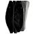 Gabrielle Borsa Chanel Lambskin 3 Accordion Maxi Flap Nero - vista 7