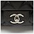 Gabrielle Borsa Chanel Lambskin 3 Accordion Maxi Flap Nero - vista 9