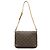 Sac à bandoulière en toile Louis Vuitton Musette Tango Marron