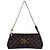 Borsa a tracolla in tessuto Louis Vuitton Eva Marrone