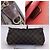 Borsa a tracolla in tessuto Louis Vuitton Eva Marrone - vista 5