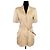 Thierry Mugler Mugler Giacca Sahariana Maniche Corte Beige
