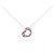 Autre Marque Collana Ponte Vecchio EMOZIONE MINIMO Au750 Diamond Sapphire Argento