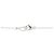 Autre Marque Collana Ponte Vecchio EMOZIONE MINIMO Au750 Diamond Sapphire Argento - vista 5