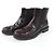 TOD'S Lederstiefel Rot - Ansicht 3