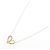 Autre Marque AHKAH Fil rouge Heart Midi Half Au750 Diamond Necklace - vista 2