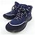 Chanel Sneaker Blau Marineblau - Ansicht 3