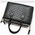 Gucci Borsa a tracolla nera con logo GG in tonalità oro Nero - vista 4