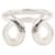 Ring Hermès Bague Lima Band Hermes Argenté  - vue 2