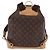 Louis Vuitton Montsouris Monogram GM Marrone - vista 2
