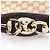 Borsa Gucci GG Canvas Horsebit Marrone Beige - vista 8