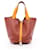 Hermès Hermes Picotin Lock Touch PM Handtasche Braun Gelb  - Ansicht 1