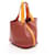Hermès Hermes Picotin Lock Touch PM Handtasche Braun Gelb  - Ansicht 2