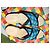 Espadrillas Gucci GG Supreme Blu - vista 8