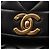 Borsa Chanel Matelassé Diana Flap Nero - vista 11