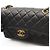 Borsa a Spalla Chanel Matelassé Double-Faced Nero - vista 11