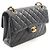 Borsa a Spalla Chanel Matelassé Double-Faced Nero - vista 2