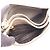 Borsa a mano in pelle beige Prada - vista 3