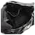 Borsa a righe Prada Nero - vista 3
