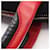 Prada Triangle Logo 2-Way Handtasche Schwarz Rot - Ansicht 8
