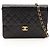 Timeless Borsa a tracolla Chanel Matelassé Single Flap Nero