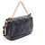 Borsa a tracolla Chanel Matelassé in pelle nera Small Flap Nero - vista 2
