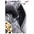 Borsa a tracolla Chanel Matelassé in pelle nera Small Flap Nero - vista 6
