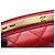 Chanel Red Matelassé Top Handle Handtasche Rot - Ansicht 7