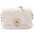 Borsa a Spalla Chanel Matelassé Heart Lock Bianco