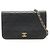 Borsa a tracolla Chanel Matelassé Full Flap Push-Lock Nero