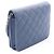 Borsa a Spalla Chanel Matelassé Chain Blu - vista 2
