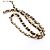 Borsa a Spalla Chanel Matelassé Houndstooth Nero Bianco - vista 9