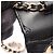 Borsa a Spalla Chanel Matelassé con Strass Nero - vista 7