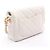 Timeless Borsa a Spalla Chanel Mini Matelassé Bianco - vista 2