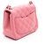 Borsa a Spalla Chanel Mini Matelassé Rosa - vista 2