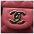 Borsa a Spalla Chanel Mini Matelassé Rosa - vista 7
