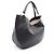 Bolso de Hombro Gucci Interlocking G Negro - vista 2