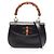 Borsa 2-Way Old Bamboo Gucci Nero