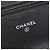 Borsa a tracolla Chanel Matelassé in agnello Nero - vista 4