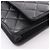 Borsa a tracolla Chanel Matelassé in agnello Nero - vista 8