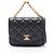 Borsa a tracolla Chanel Matelassé in agnello nero