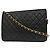 Chanel Vintage Classic Flap gestepptes Lammleder Schwarz - Ansicht 2