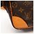 Borsa a Spalla Louis Vuitton Trocadero 27 Monogram Marrone - vista 7