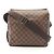Borsa a tracolla Louis Vuitton Naviglio Damier Ebene Marrone