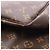 Borsa Tote Louis Vuitton Neverfull MM Marrone Fuschia - vista 5