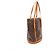 Borsa a tracolla Louis Vuitton Monogram Bucket GM Marrone - vista 2