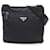 Saffiano Borsa a Spalla Prada Triangle Plate Nero  - vista 1