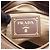 Borsa a tracolla in jacquard con logo Prada Marrone Beige - vista 4