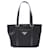 Borsa Tote Prada Triangle Plate Nero  - vista 1